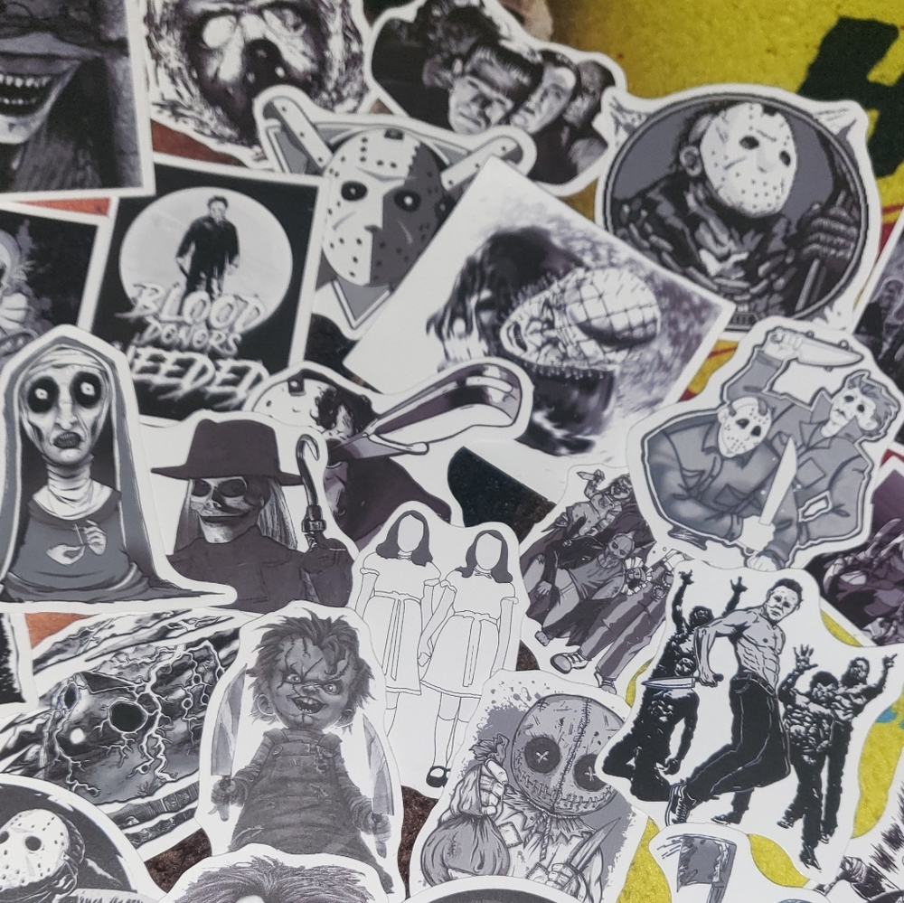 30 Halloween stickes